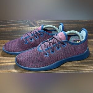 Aalborg’s Tree Runners Men’s Size 8 Shoes Olympus Navy Red Athletic Sneakers